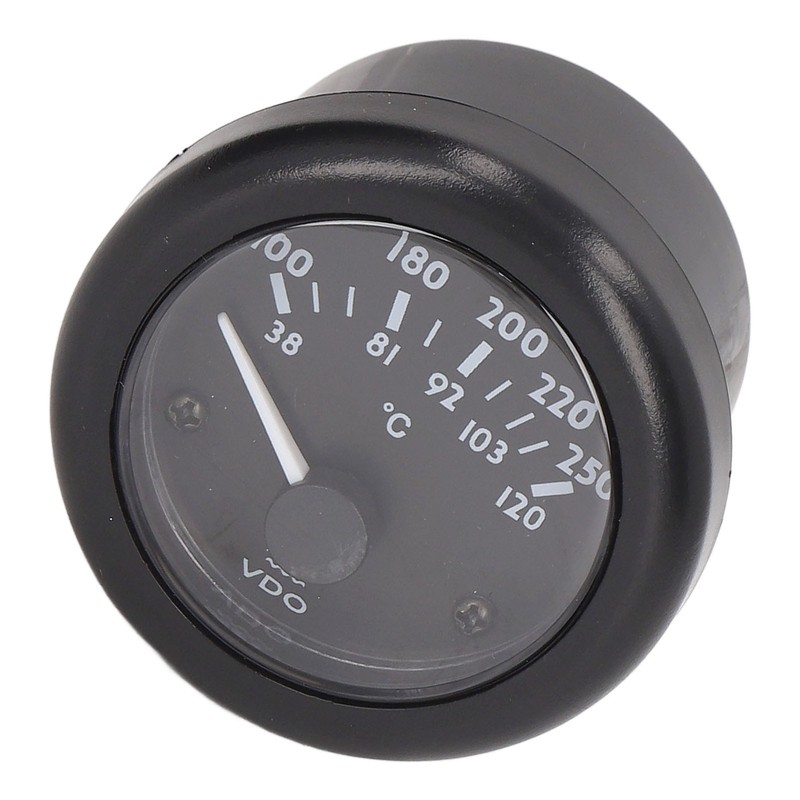 Engine Water Temperature Gauge 2in Wide Range High Accuracy Front