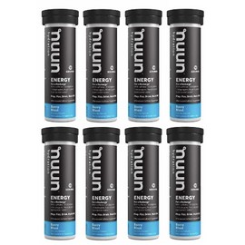 Nuun, Daily Hydration, Energy, Berry Blast 10 tablets, Pack of 8, EXP 06/26