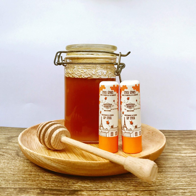 Institut Karité Paris Vanilla Scent Shea Butter & Beeswax Lip