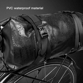 EVTSCAN 20L Large Capacity Waterproof Duffel Bag, with Roll Top, Wide Opening, High Tear Resistance, for Outdoor, Travel, Gym, Sports, for Motorcycle Bike Rear Rack