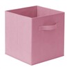 Casafield Set of 6 Collapsible Fabric Cube Storage Bins, Light
