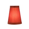 Aspen Creative 32659-2 Small Hardback Empire Shape Chandelier Clip-On Lamp