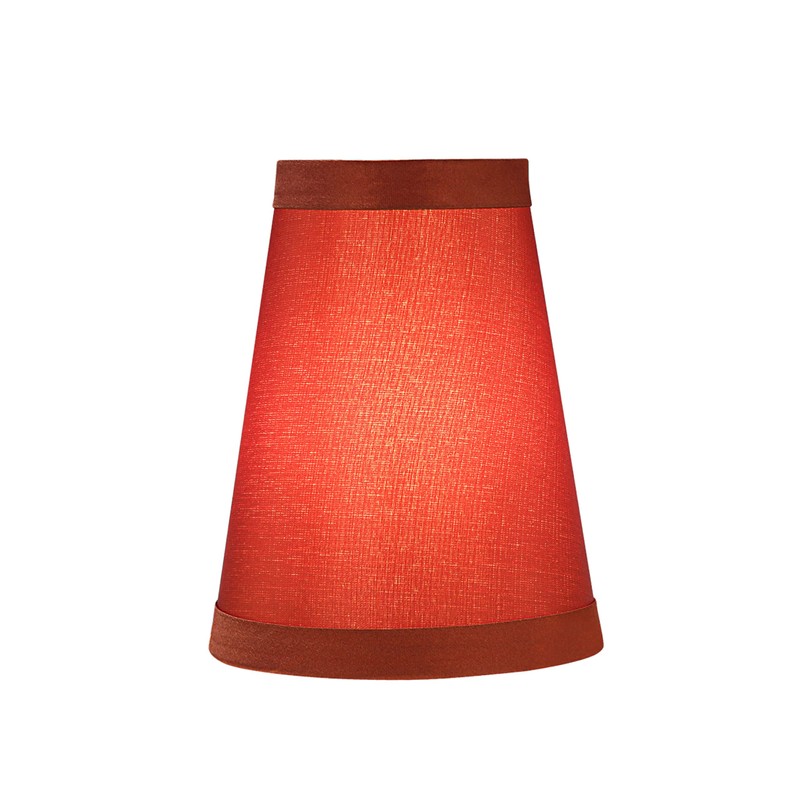 Aspen Creative 32659-2 Small Hardback Empire Shape Chandelier Clip-On Lamp