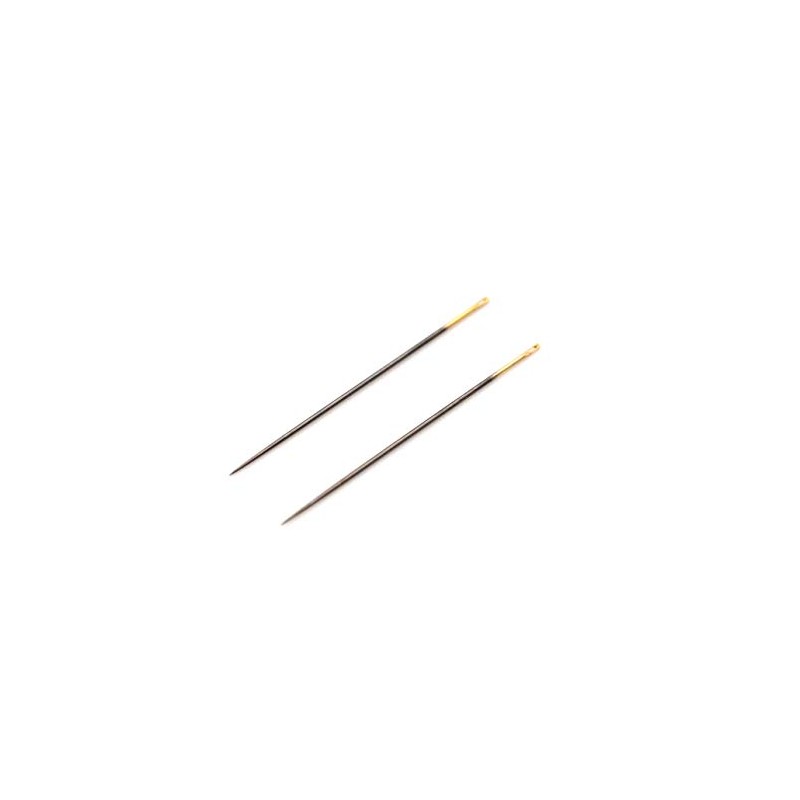 Clover Agujas, Apliques/Punzantes No.12, Negro/Oro