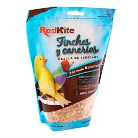 Mezcla De Semillas Para Canarios Y Finches Redkite 500 G Fortificada Con Vitaminas Y Minerales Con Ingredientes Naturales Para Aves Adultas De Ornato