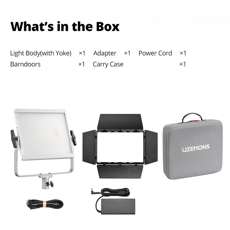 Godox Litemons LP600R 60W RGB LED Light Panel with HSI/Gel/FX