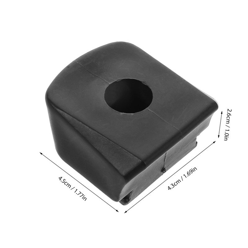 SUPVOX Roller Skate Brakes Toe Stoppers Skating Brake Blocks Replacement