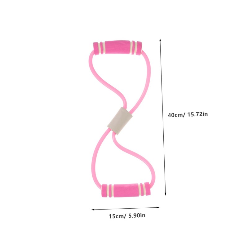 BESPORTBLE 2pcs Flat Latex Resistance Band for Physical Therapy and