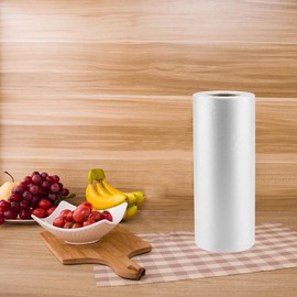 Plastic Produce Bags for Groceries,40x50cm(16x20in) Durable Clear Food Storage Bags for Bread,Fruits,Vegetables,Shopping Poly Packing Bag,350 Pcs per Roll