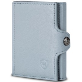 VON HEESEN Credit Card Holder Credit Card Holder, lightblue, XXL coin compartment
