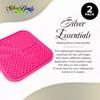 Silver Brush Limited 9060 Silver Essentials Multi-Quadrant Brush-Cleaning Silicone Mat