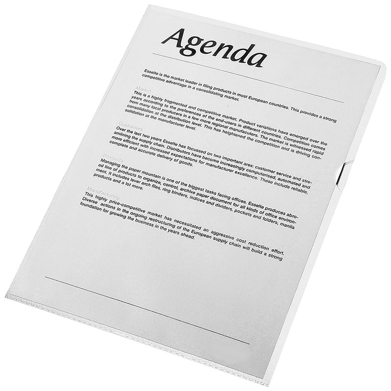 Cut Flush Folder A4 (Pack of 100)