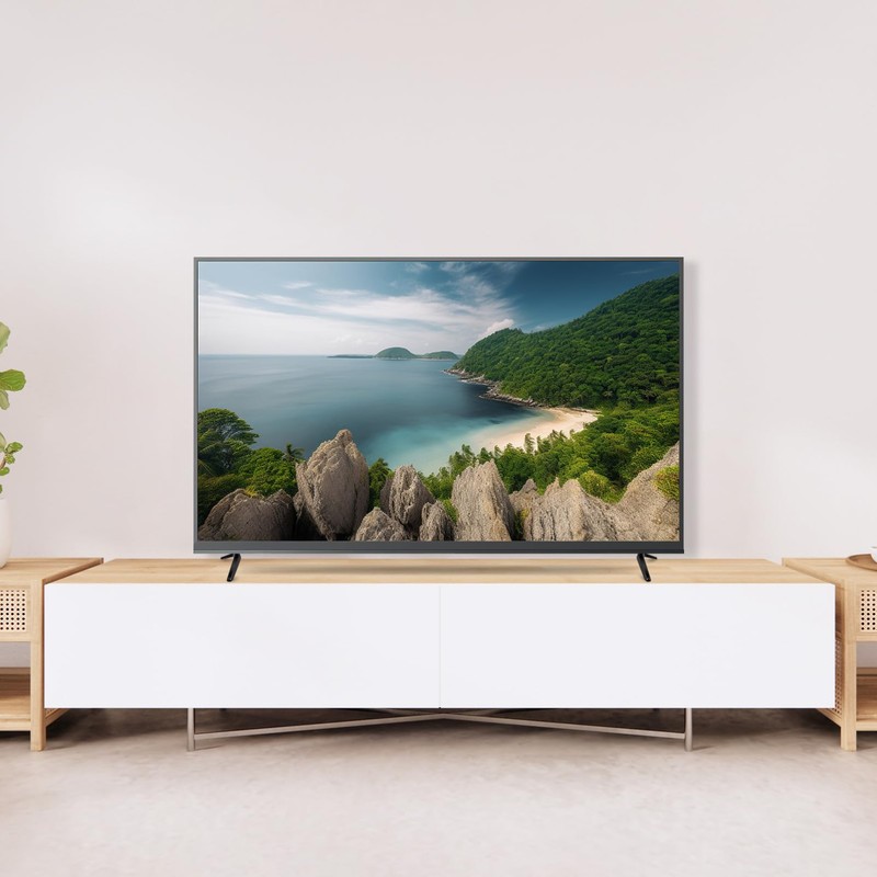 DOITOOL 2Pcs TV Legs,Universal TV Stand for Screens Up to