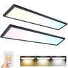 AIKVSXER 2PACK 1x4 LED Flat Panel Light Surface Mount Ceiling