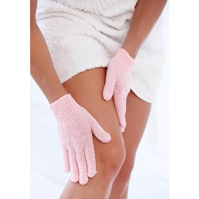 ATB Guantes Exfoliantes Para La Ducha , Espuma, Loofah Scrubber,