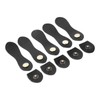 5 Set Leather Snap Buckles Soft Wearable DIY Sewing Leather