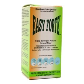 Easy Figure Forte Fibra De Origen Natural 30 Caps Sabor Sin Sabor
