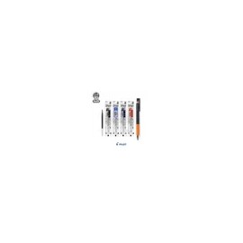Stationery and Office Supply Pen Black Blue Refill Count 4MM, 10 Count for school, and desk organization, writing planning or paper accessory, and Desk