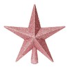 Pink 20cm Shatterproof Tree Top Star Premier Christmas Tree Decoration