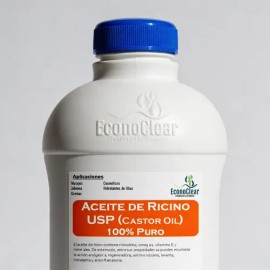 Aceite De Ricino Usp 100 Puro Prensado En Frio 450 Ml                                                                                                 