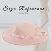 LY4U Women's Floppy Sun Hat with Wide Brim UPF 50+