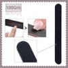 Paquete de 60 limas de uñas, lima de uñas negras