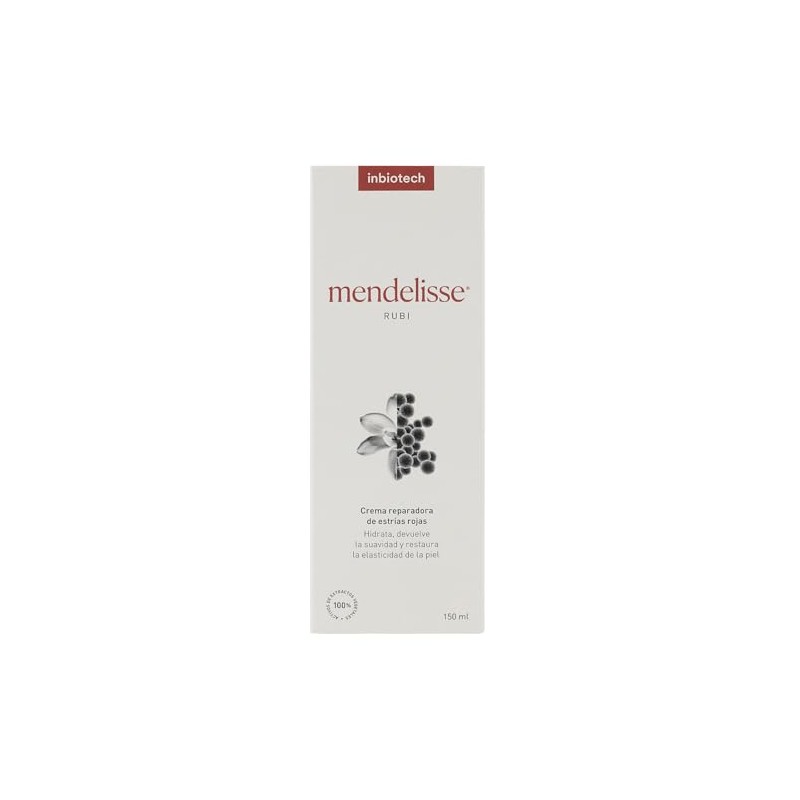 MENDELISSE RUBI 150 ml crema reparadora de estrias rojas