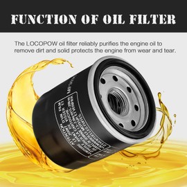 LOCOPOW Oil Filter for Polaris RZR Pro Xp 4 Turbo R S Premium Sport Ultimate Indian Scout Indian Scout Bobber Sixty Twenty Rogue 2019 2020 2021 2022 2023