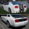JDMTECH For 2005 2006 2007 2008 2009 Ford Mustang Clear
