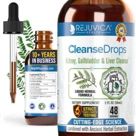 Rejuvica Cleanse - Apoyo Riñones Y Vesícula 2 Fl Oz