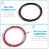 JeCar Interior Trim Kit Dashboard Air Conditioner Vent Ring Interior