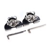 2Pcs LED Light Bar Mounting Bracket A Pillar Hood LED