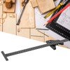 Woodworking Line Ruler Depth Vernier Measuring Caliper Combination Scribe Measure