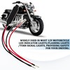 KUQUTIDY 4PCS Motorcycle Turn Signals LED Load Resistors, 12V Turn
