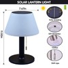 shumi Solar Table Lamp Outdoor Indoor - 3 Lighting Modes,