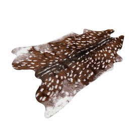 Artibetter 1pc Carpet Decoration for Home Non Door Mat Faux Deer Hide Rug Faux Sika Deer Print Hide Rug Faux Deer Rug Plum Deer Area Rug Entrance Doormat Fuzzy Rug Animal Skin Polyester Rural