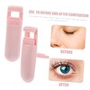 BIUDECO Home Use Lash Curler Segmented Design Eyelash Curler Portable