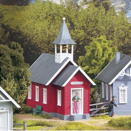 Piko G Scale Model Train Buildings - Little RED Schoolhouse - 62243