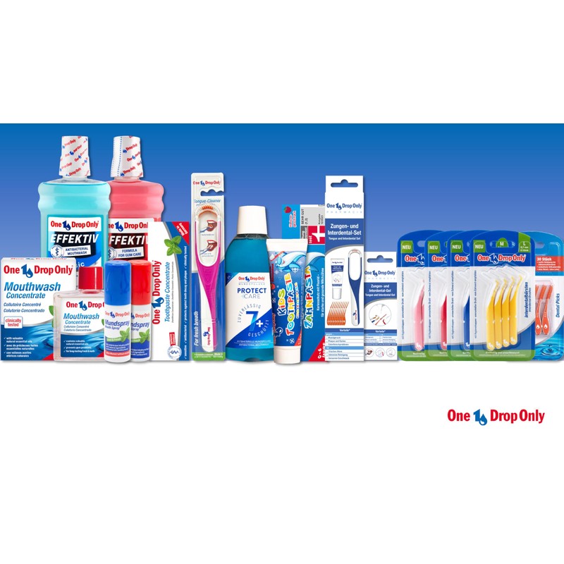 One Drop Only Toothpaste Concentrate Pack of 4 (4 x