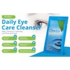 Cliradex Towelettes - Natural Face, Eyelash & Eyelid Cleanser -