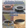 22" Round Fire Pit Lid Fits for Bonfire Pits up