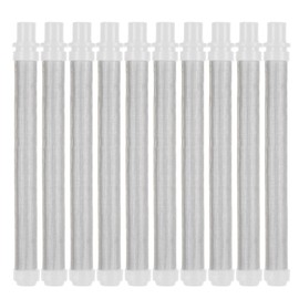 10Pcs Airless Spray Gun Filter Aftermarket Replacement High Efficiency Paint Accessories White 50 Mesh