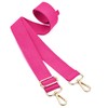 Wide Shoulder Strap, Adjustable Replacement Bag Strap with Metal Swivel