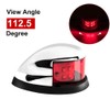 Sebnux Boat Navigation Light Red and Green LED Marine Navigation