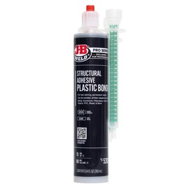 Structural Adhesive Plastic Bond(Blk)-285ml Cart w/2 nozzle