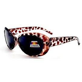 b21design Polarized Bifocal Reading Sunglasses for Women Classic Outdoor UV400 Sun readers Glasses 1.50 1.75 2.00 2.50 (Leopard Brown, 3.00, x)