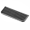 Carbon Fiber Copilot Storage Box Handle Trim Cover Fit for