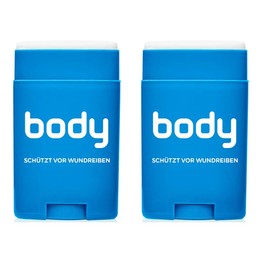 Body Glide 'Body' Skin Protection Stick Against Chafing and Blistering Sizes: 22 g / 42 g (Pack of 2)