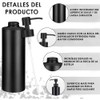 Timotech Dispensador de jabón de Acero Inoxidable de 12 onzas