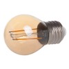 HERO-LED G16-DSGT-2W-WW22 Dimmable Gold Tint G16 E26/E27 2W Edison Style